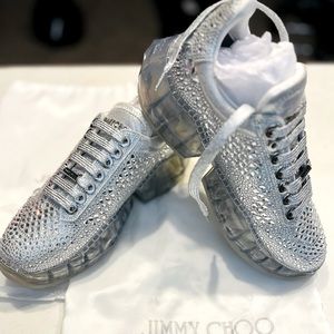 Jimmy Choo Luxe Diamond Sneakers